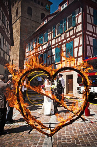 feuer herz feuerwehr